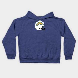 8 Bit Los Angeles Chargers Helmet Kids Hoodie